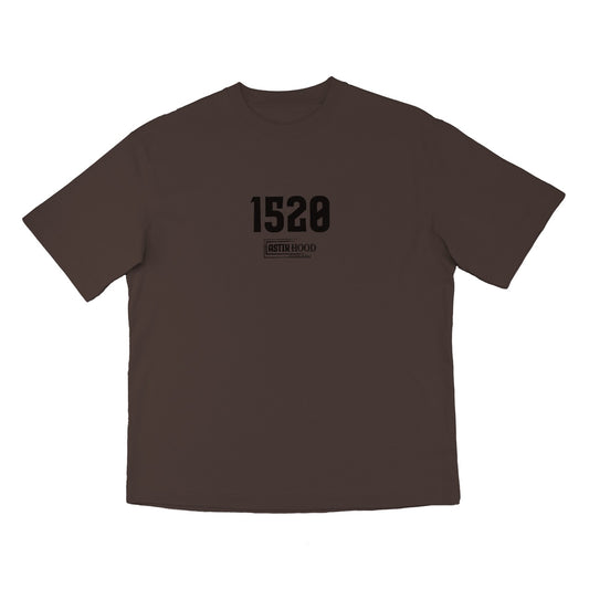 T-Shirt - 1520 on chocolate