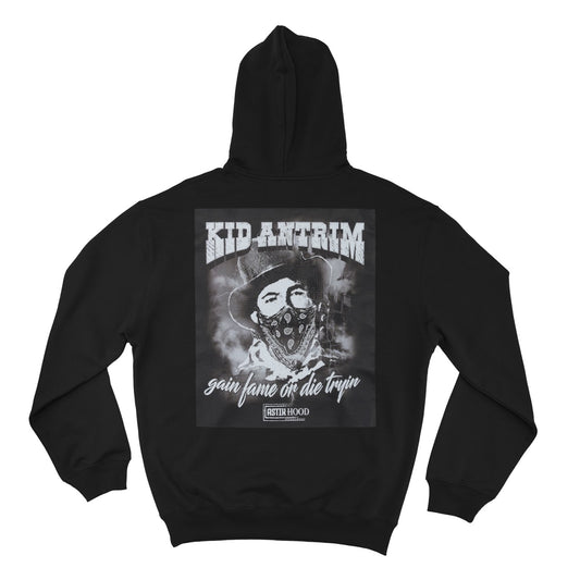 Hoodie - Kid Antrim on black