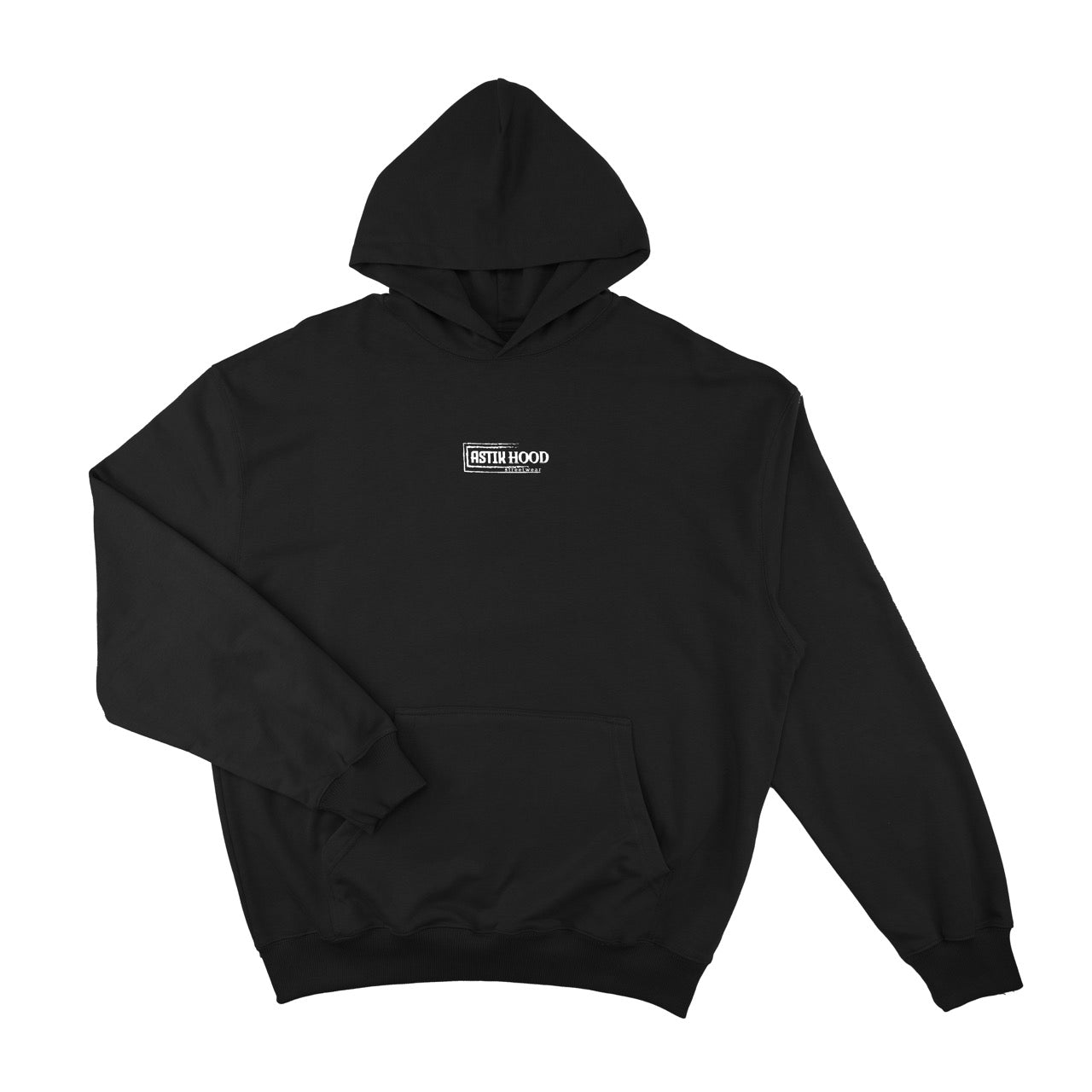 Hoodie - Della Rose on black